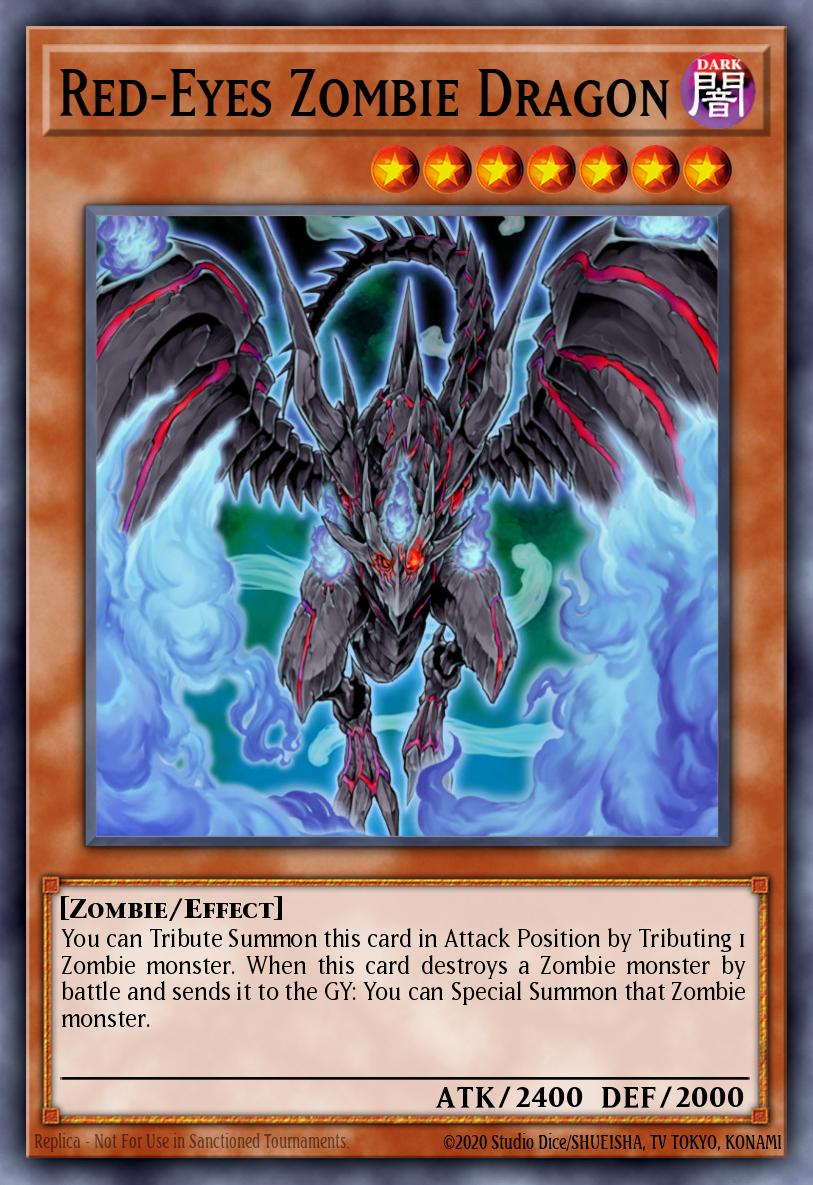 Slika karte: Red-Eyes Zombie Dragon