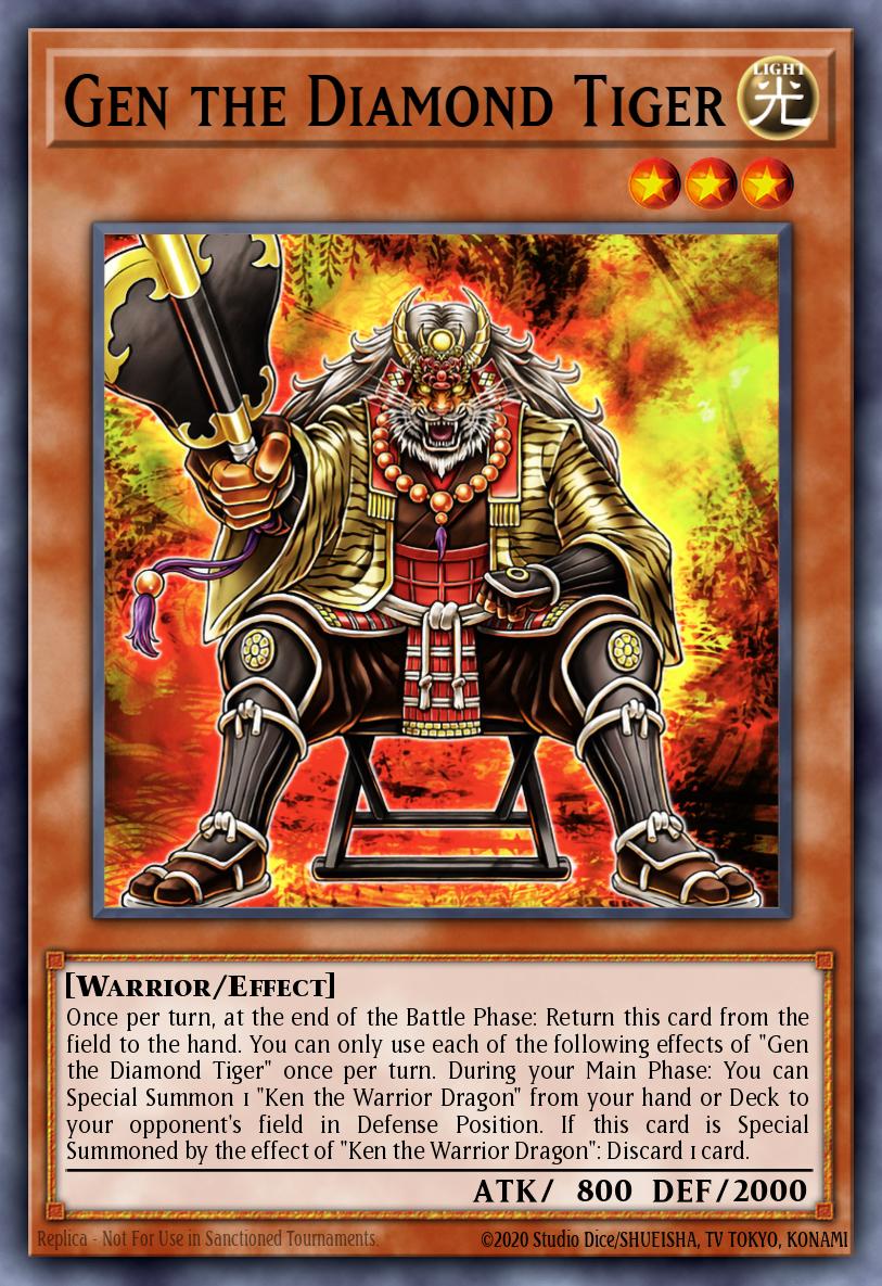 Slika karte: Gen the Diamond Tiger