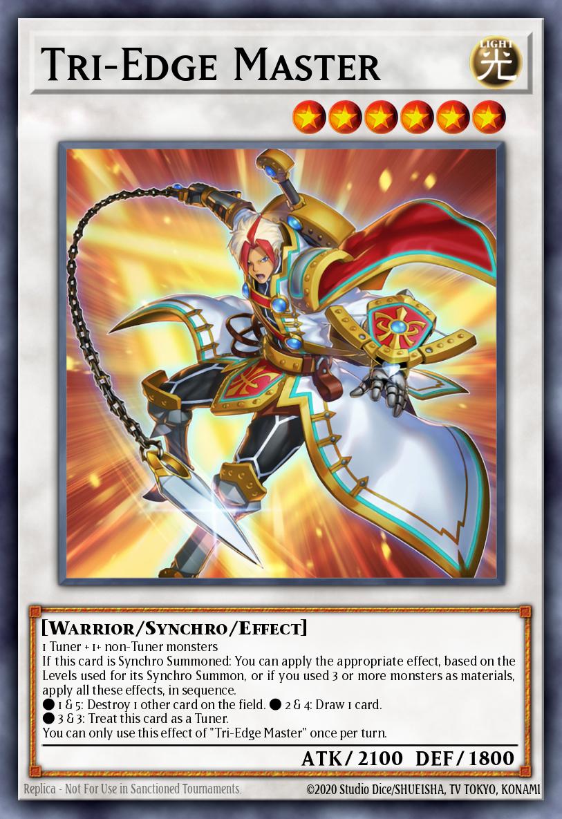 Card image of: Tri-Edge Master