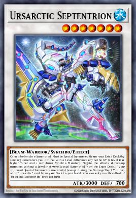 A single card from the set named: Ursarctic Septentrion