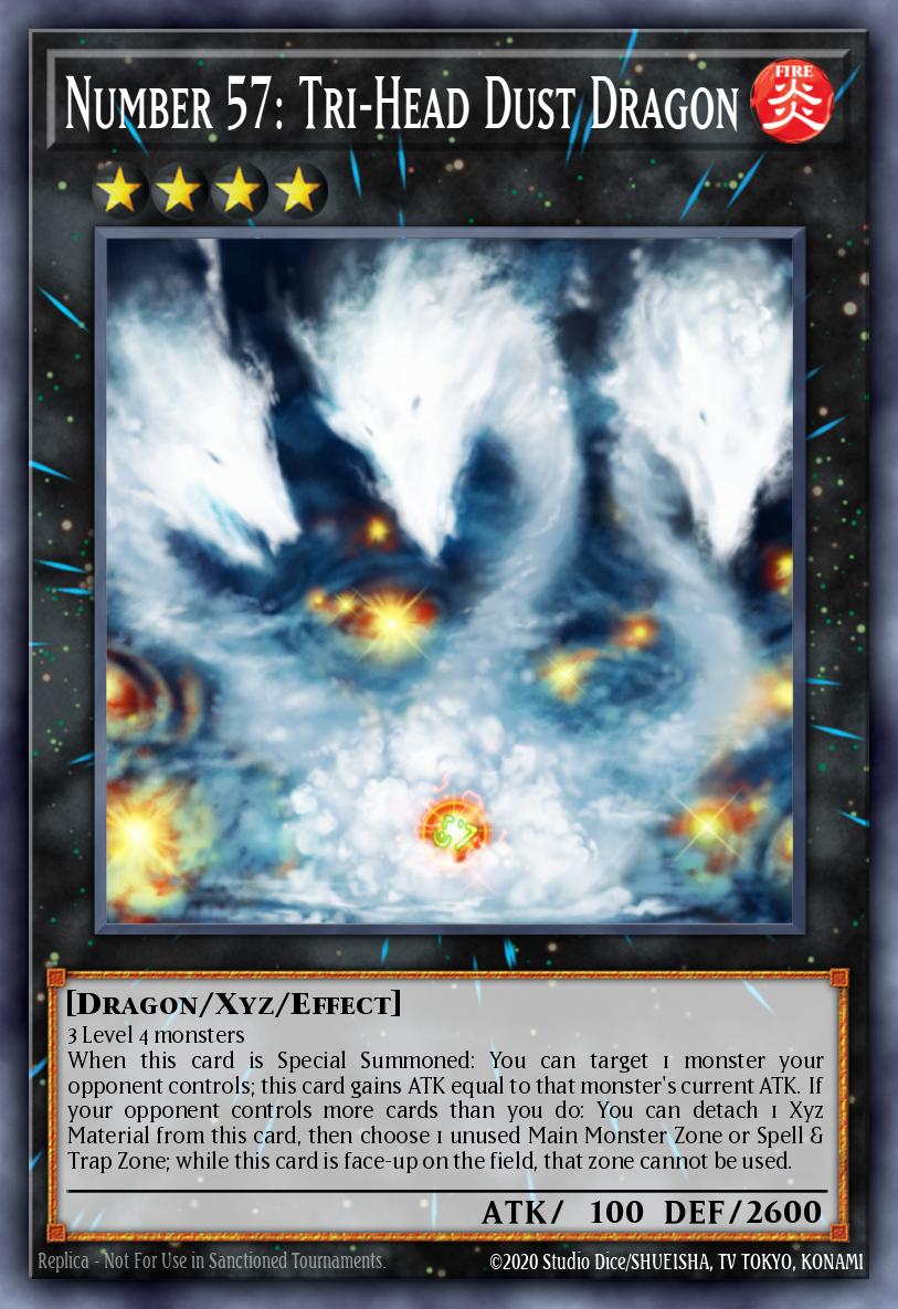 Slika karte: Number 57: Tri-Head Dust Dragon