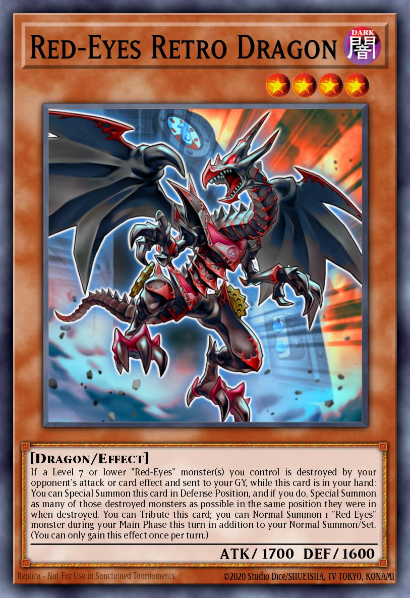 Slika karte: Red-Eyes Retro Dragon