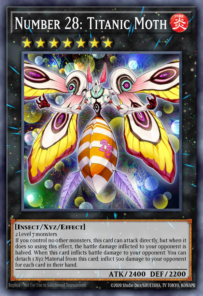 Slika karte: Number 28: Titanic Moth