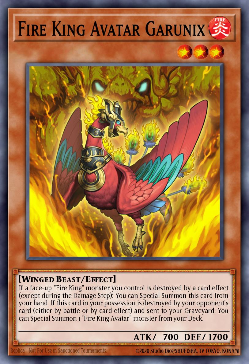 Slika karte: Fire King Avatar Garunix