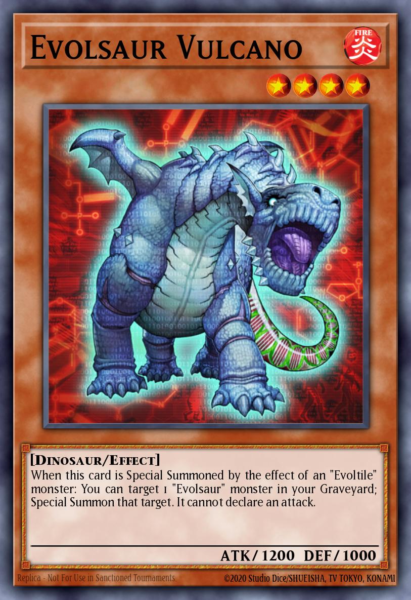Slika karte: Evolsaur Vulcano