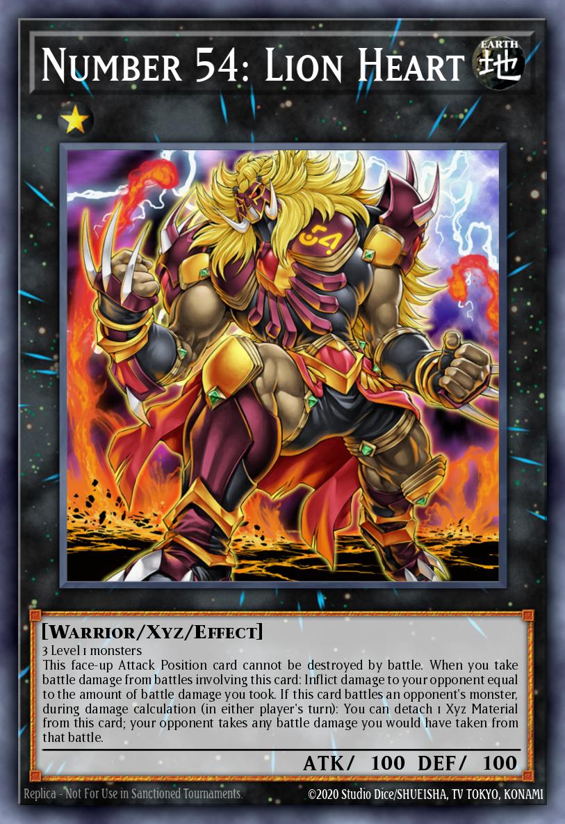 Slika karte: Number 54: Lion Heart