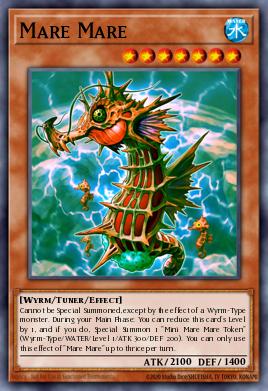 A single card from the set named: Mare Mare