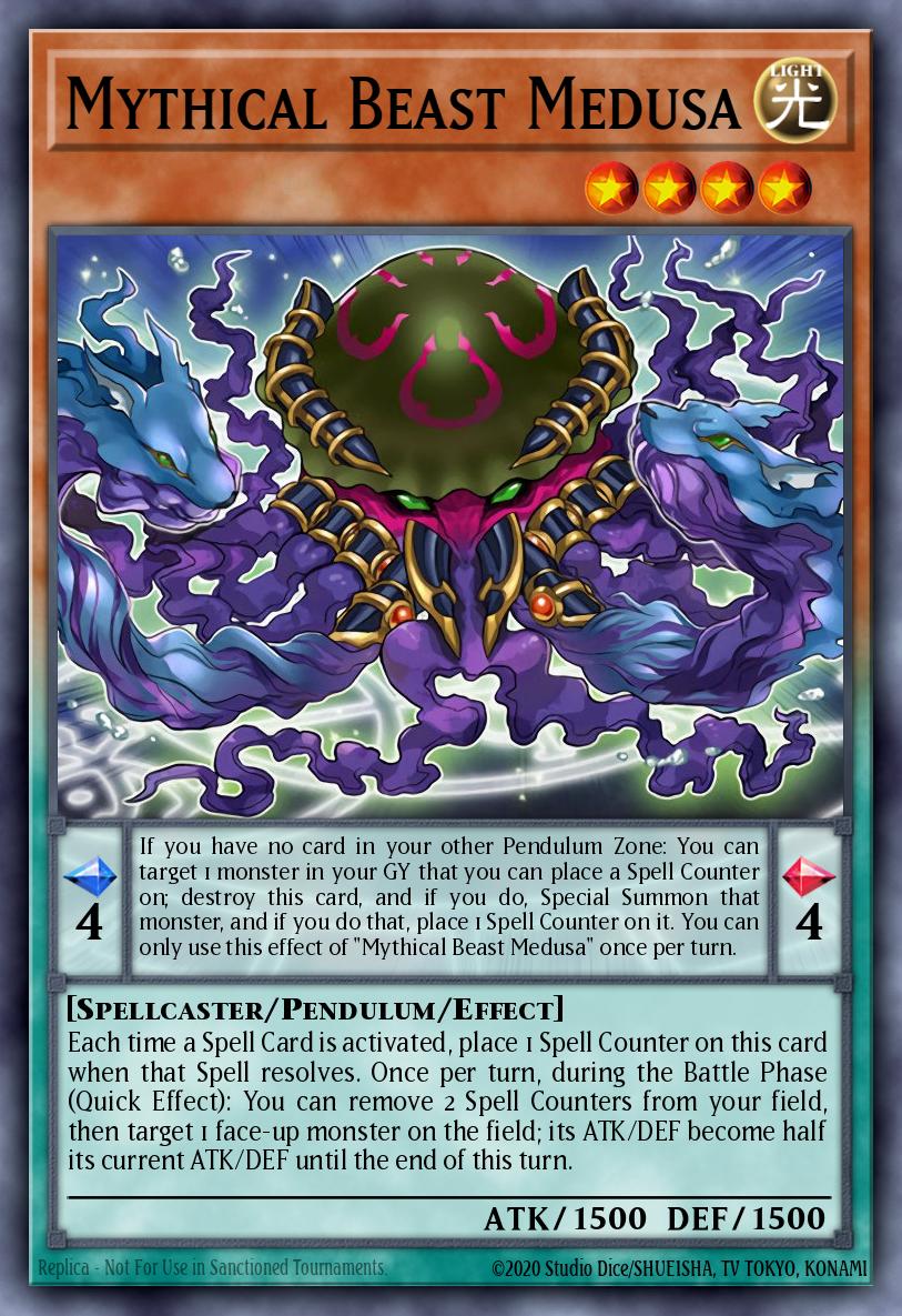 Slika karte: Mythical Beast Medusa