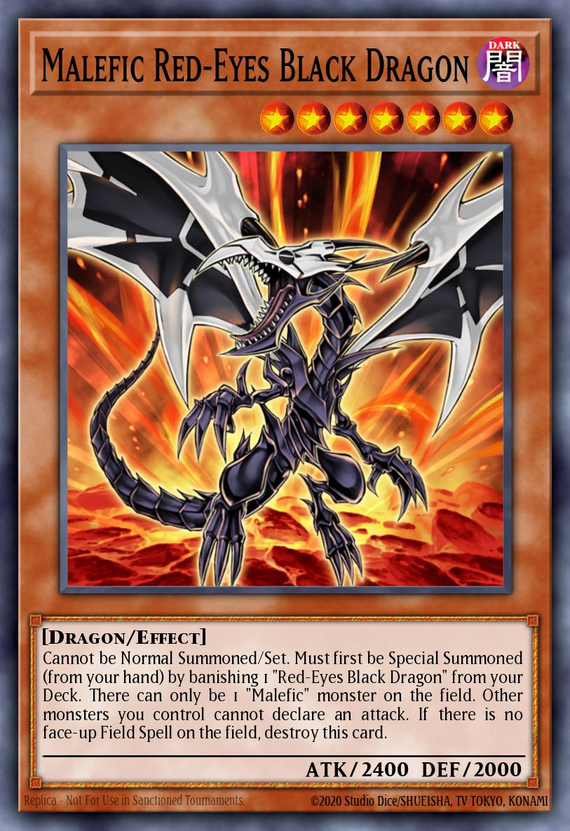 Slika karte: Malefic Red-Eyes Black Dragon