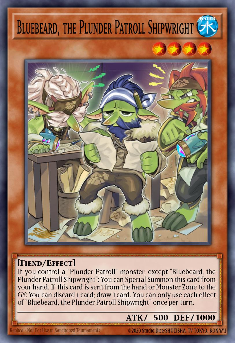 Slika karte: Bluebeard, the Plunder Patroll Shipwright