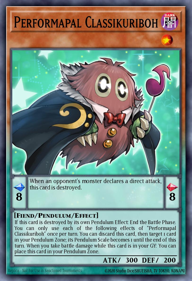 Card image of: Performapal Classikuriboh