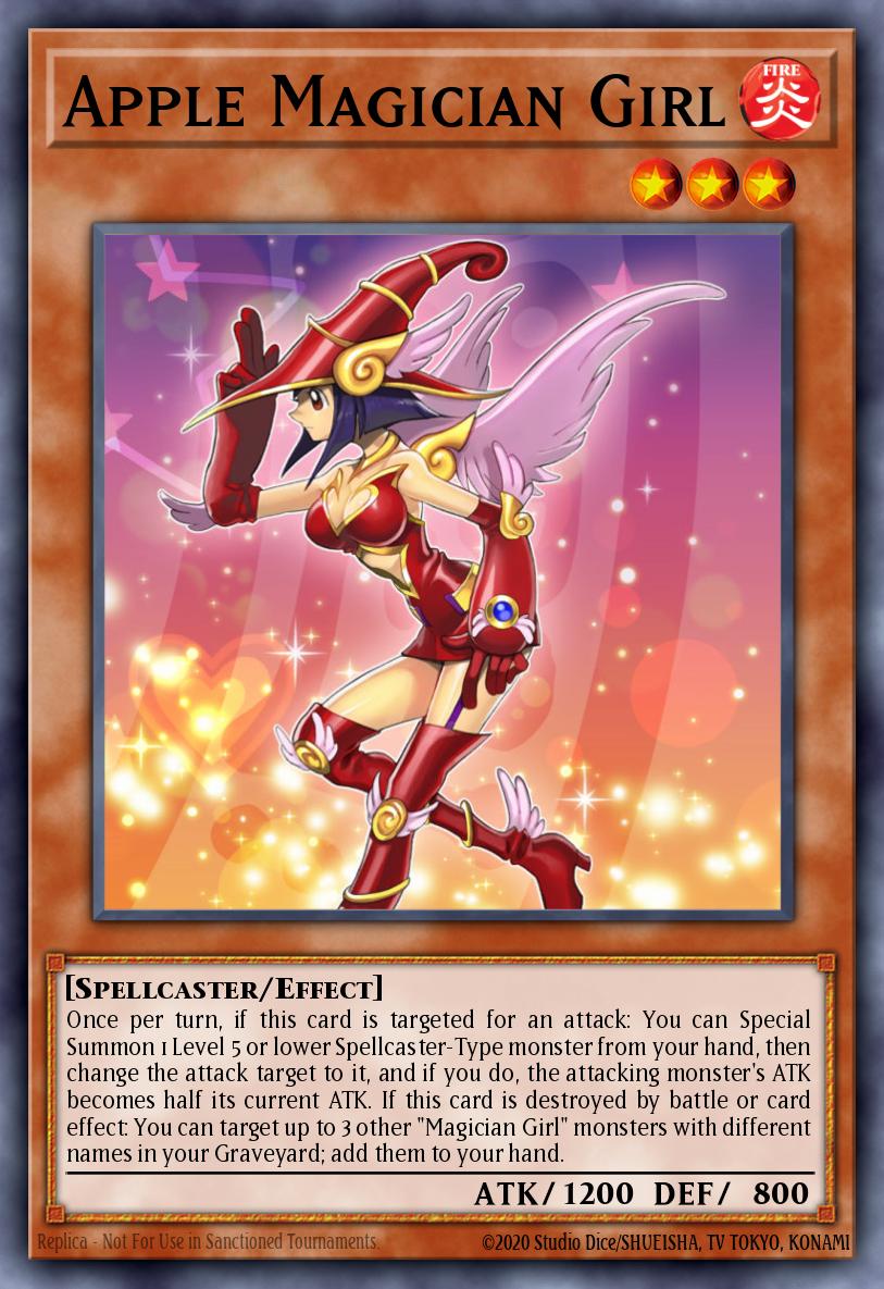 Slika karte: Apple Magician Girl