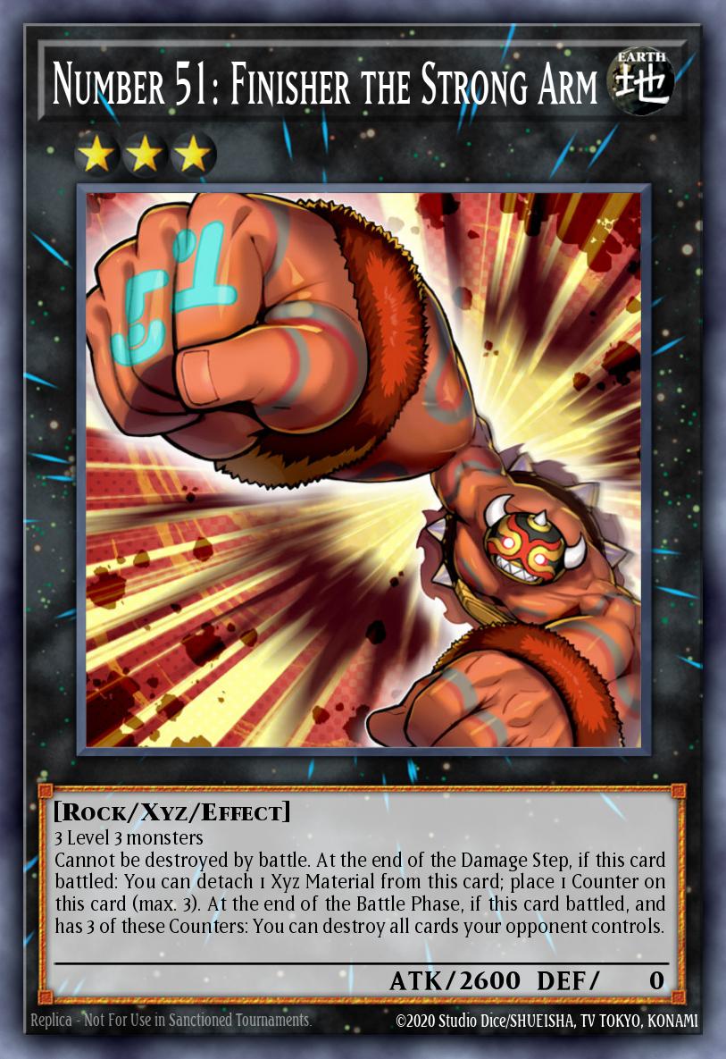 Slika karte: Number 51: Finisher the Strong Arm