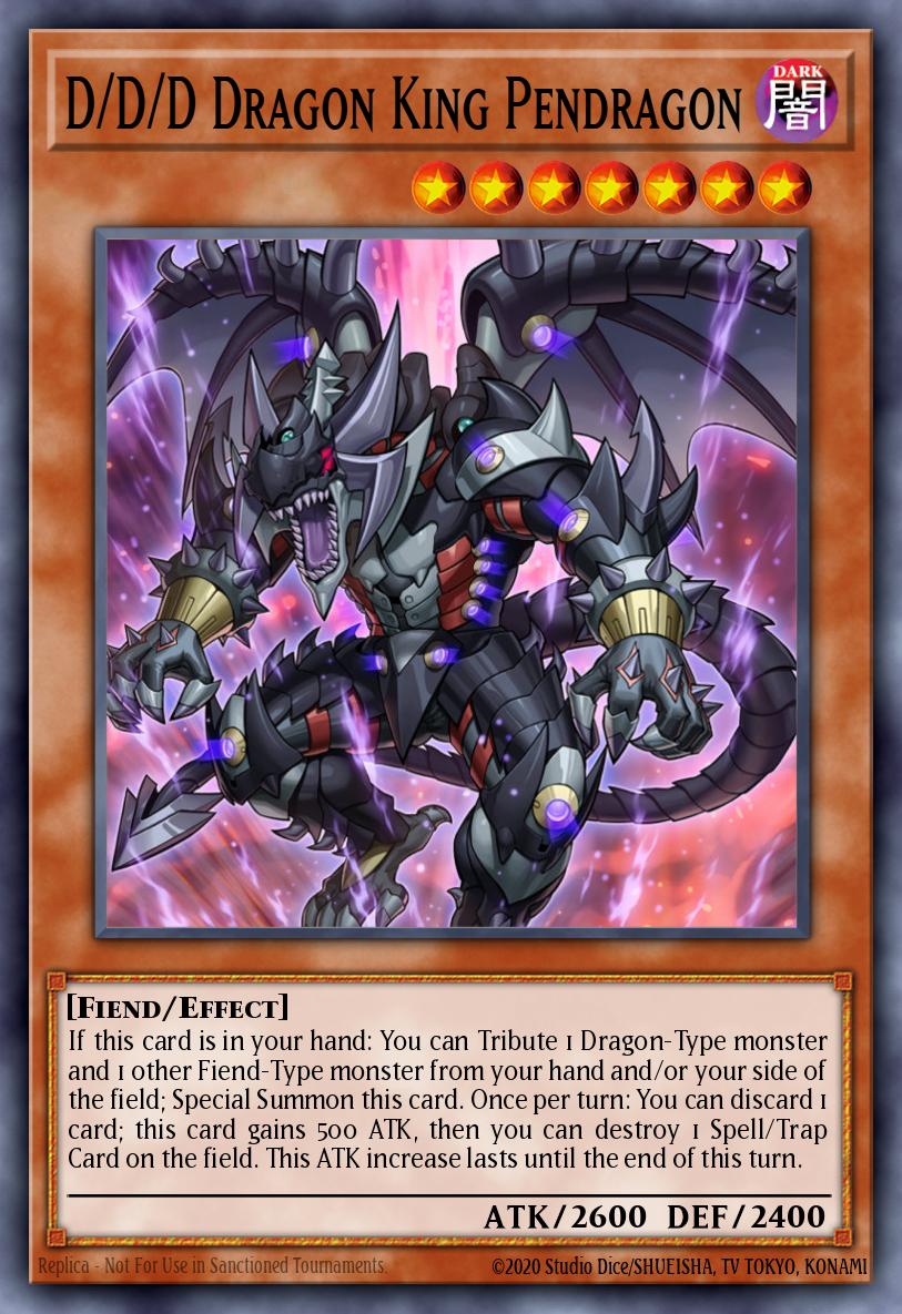 Slika karte: D/D/D Dragon King Pendragon