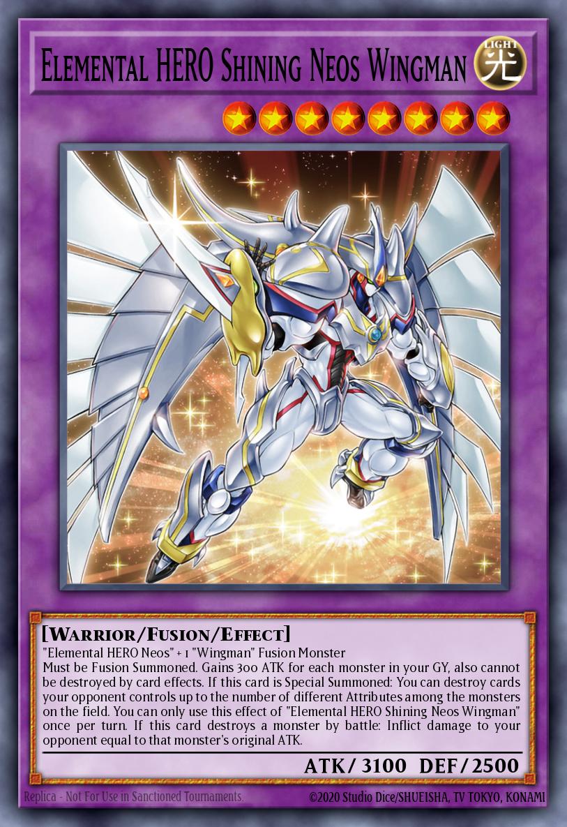 Slika karte: Elemental HERO Shining Neos Wingman