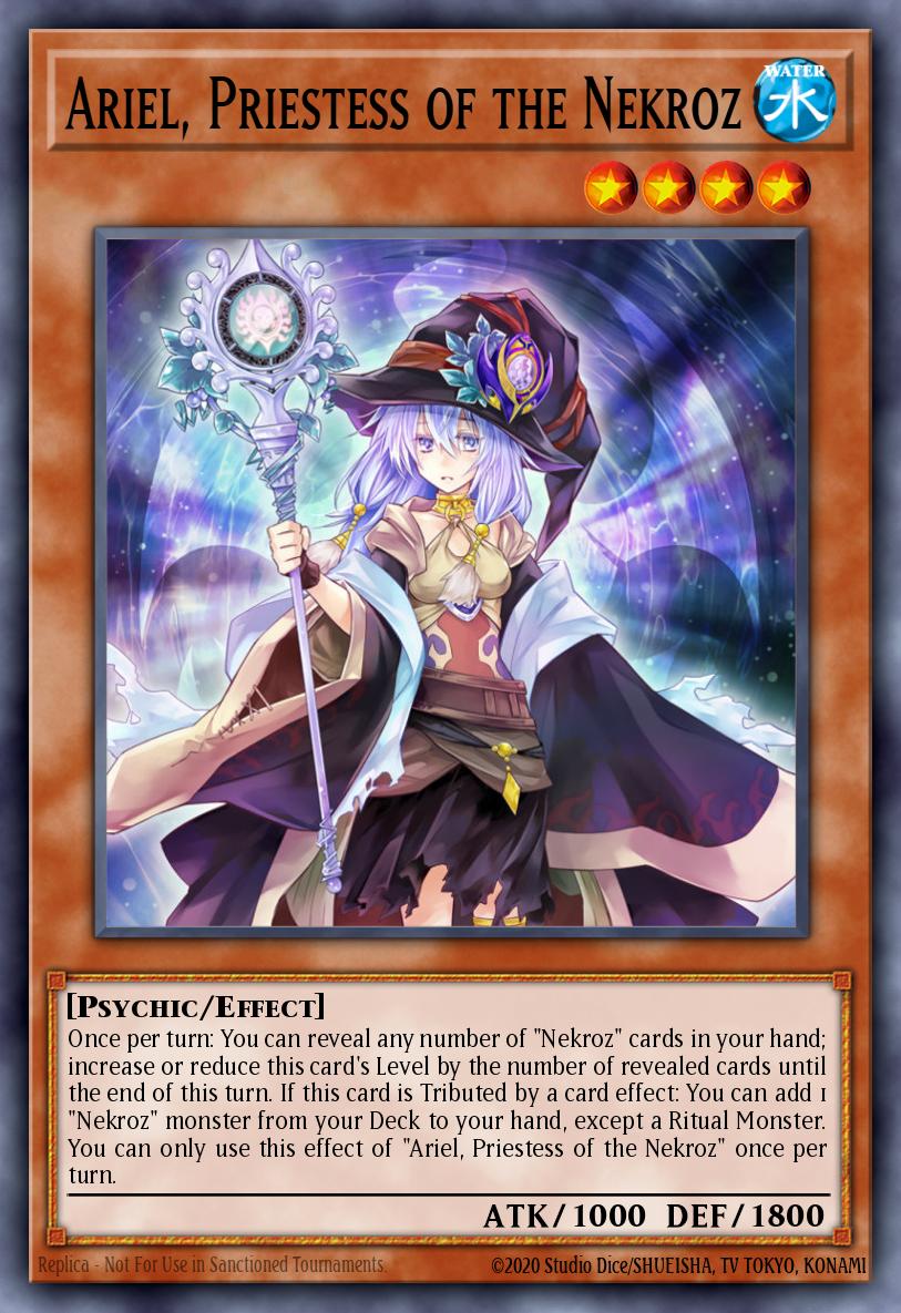 Slika karte: Ariel, Priestess of the Nekroz