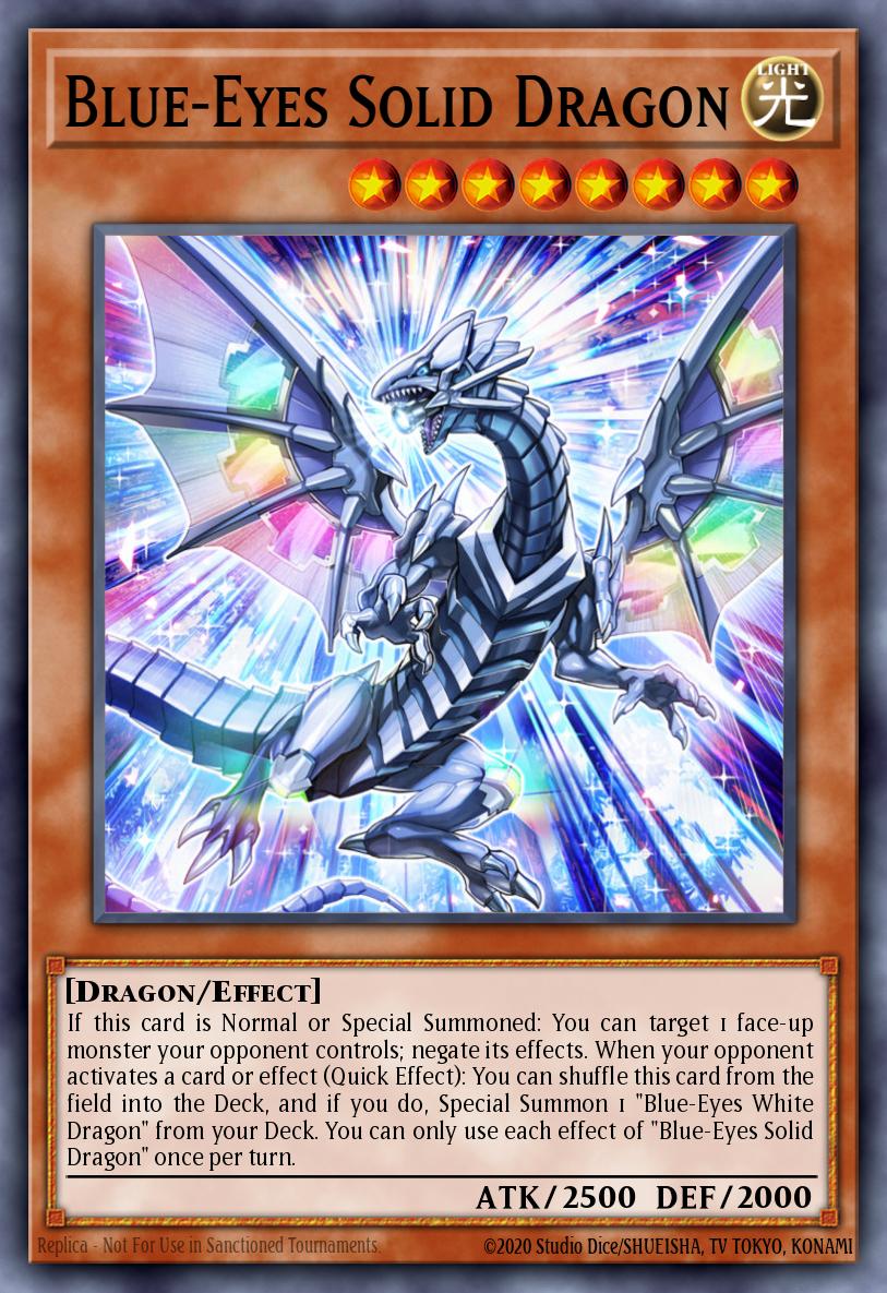 Slika karte: Blue-Eyes Solid Dragon