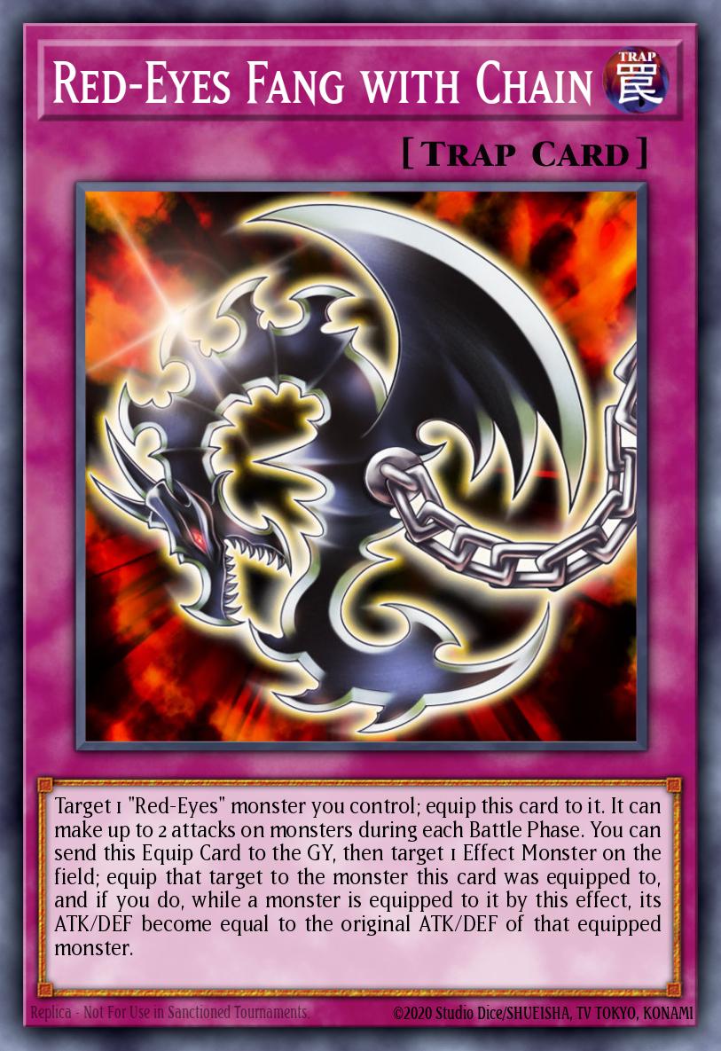 Slika karte: Red-Eyes Fang with Chain