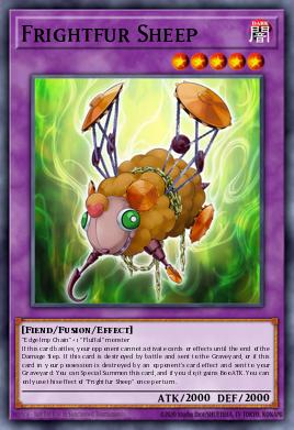 Card from list:  Frightfur Sheep