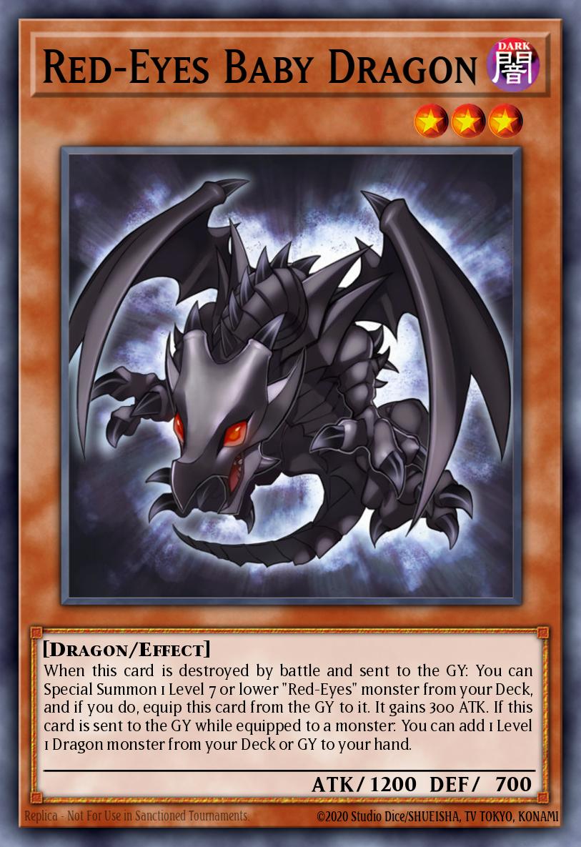 Slika karte: Red-Eyes Baby Dragon