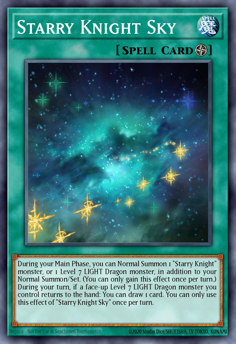 Slika karte: Starry Knight Sky