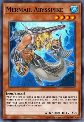 Pojedinačna karta iz seta pod imenom: Mermail Abysspike