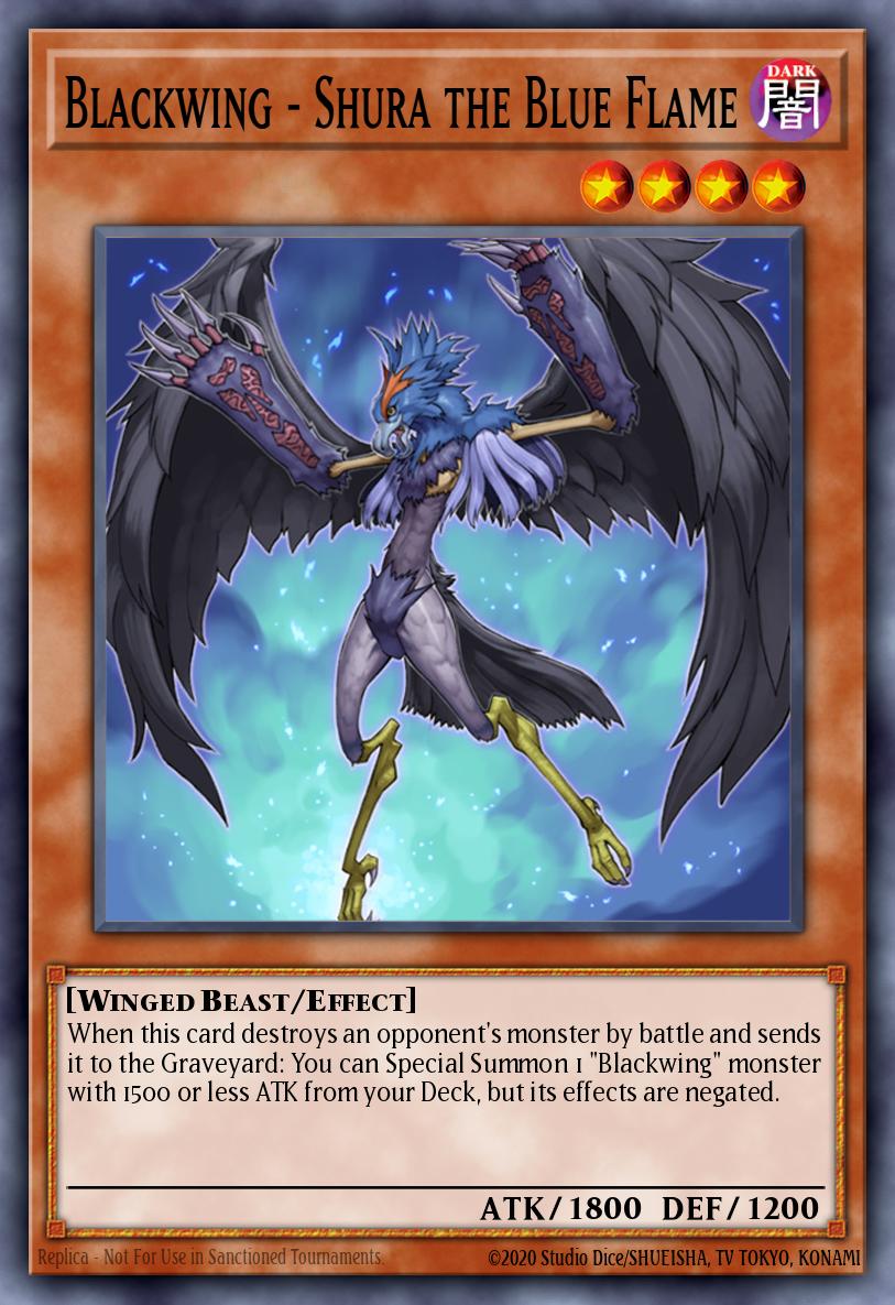 Slika karte: Blackwing - Shura the Blue Flame