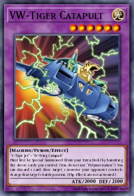 A single card from the set named: VW-Tiger Catapult
