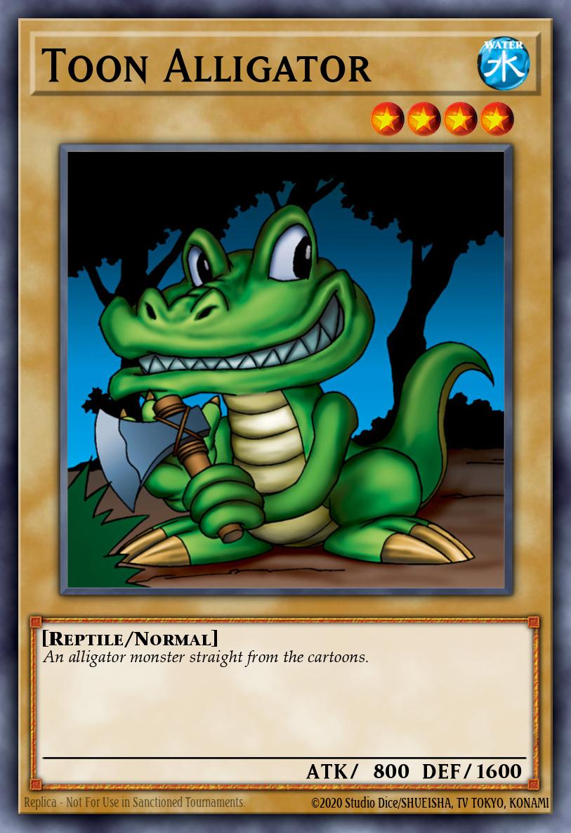 Slika karte: Toon Alligator