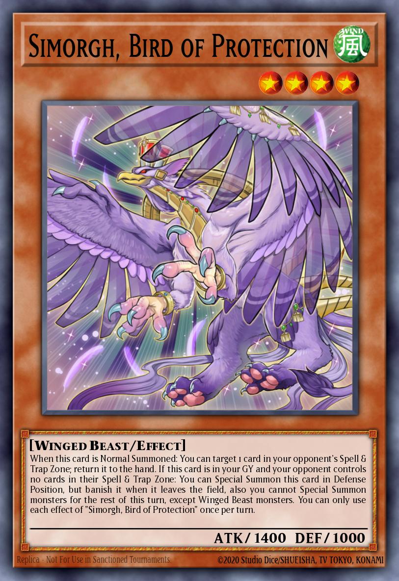 Slika karte: Simorgh, Bird of Protection