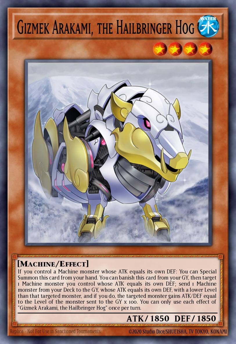 Slika karte: Gizmek Arakami, the Hailbringer Hog