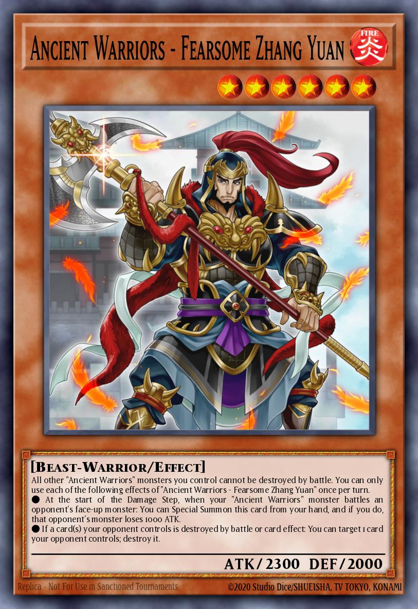Slika karte: Ancient Warriors - Fearsome Zhang Yuan