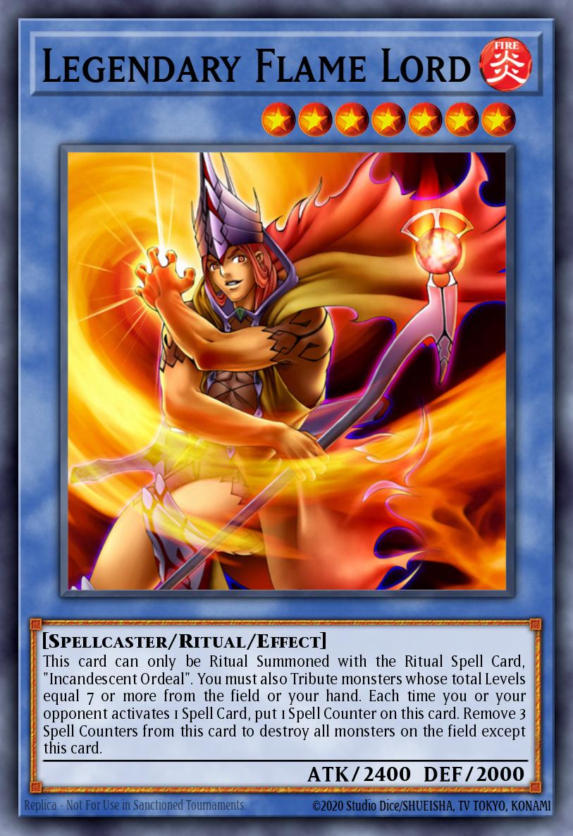 Slika karte: Legendary Flame Lord