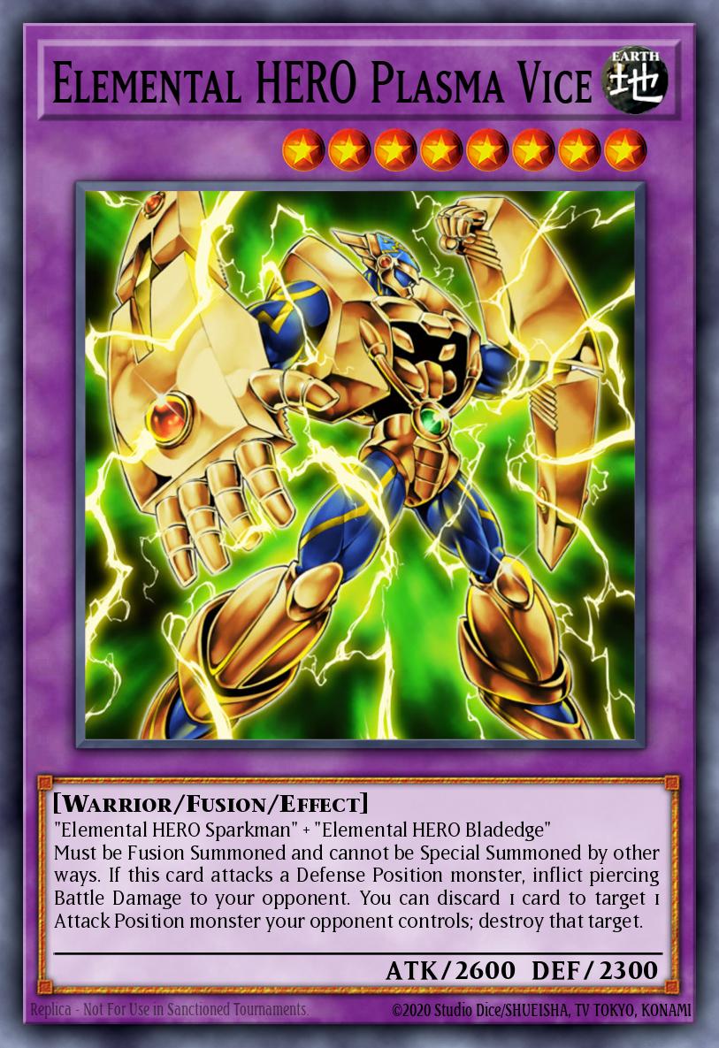 Card image of: Elemental HERO Plasma Vice