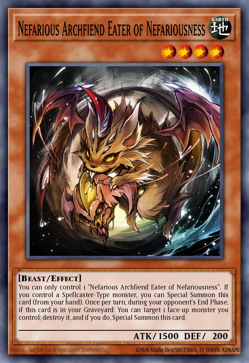 Slika karte: Nefarious Archfiend Eater of Nefariousness