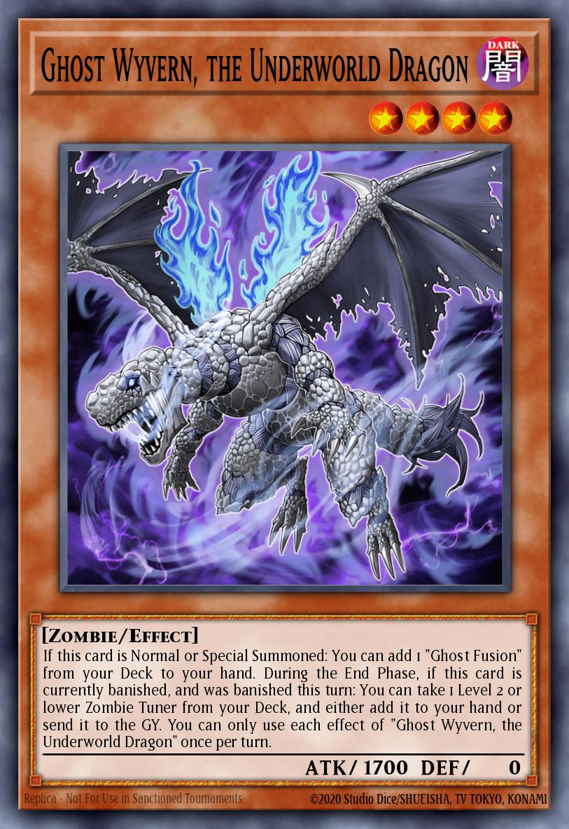Card image of: Ghost Wyvern, the Underworld Dragon