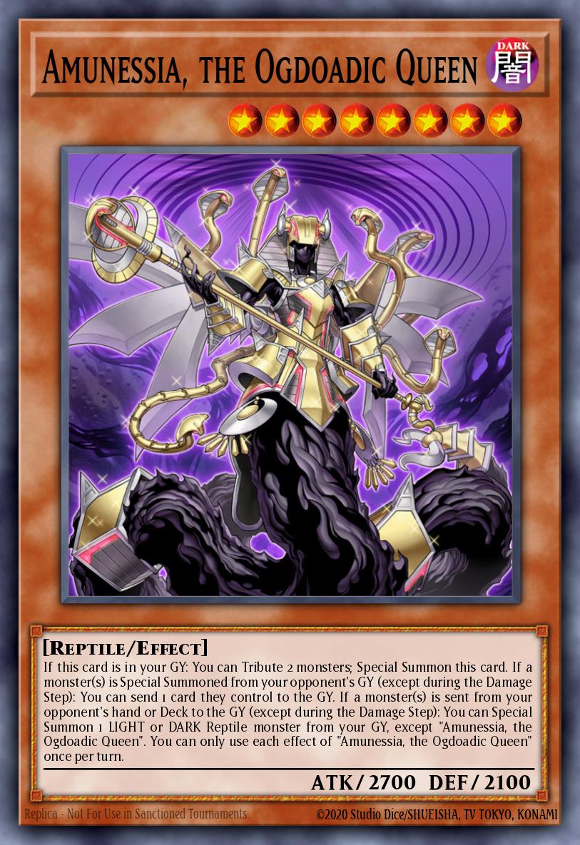 Card image of: Amunessia, the Ogdoadic Queen