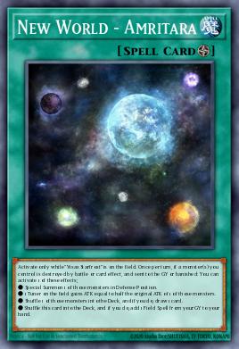 A single card from the set named: New World - Amritara