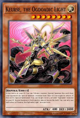 A single card from the set named: Keurse, the Ogdoadic Light