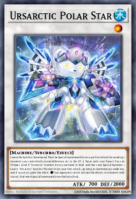 A single card from the set named: Ursarctic Polar Star