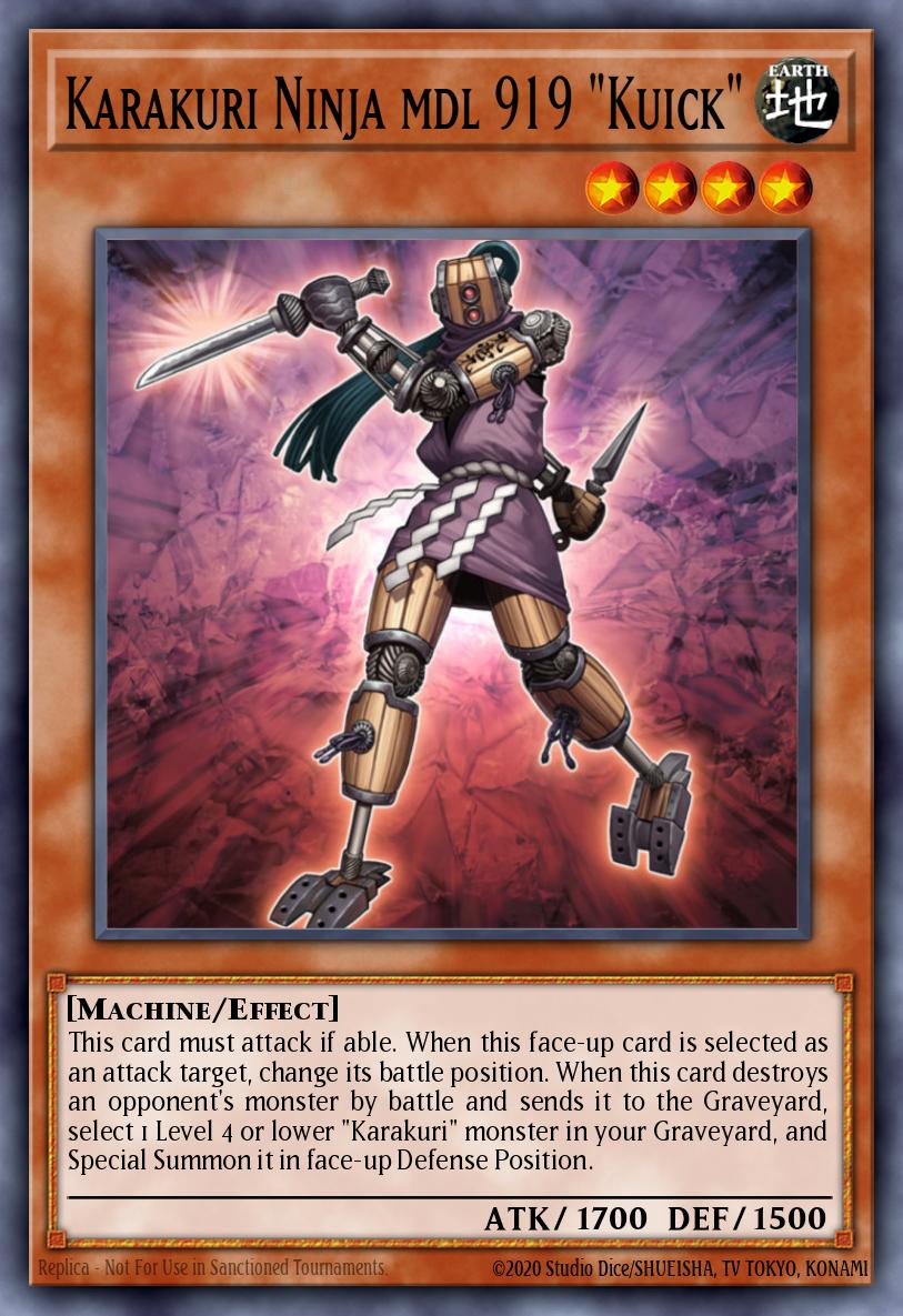 Slika karte: Karakuri Ninja mdl 919 "Kuick"