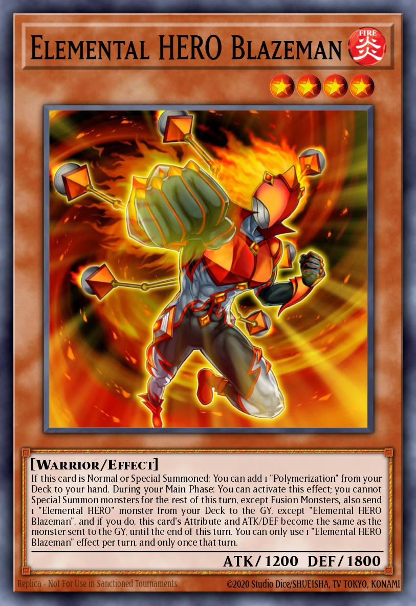 Slika karte: Elemental HERO Blazeman