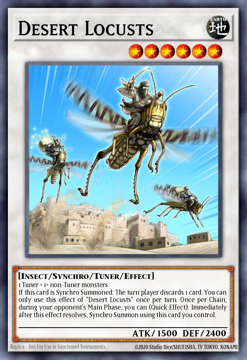 Slika karte: Desert Locusts