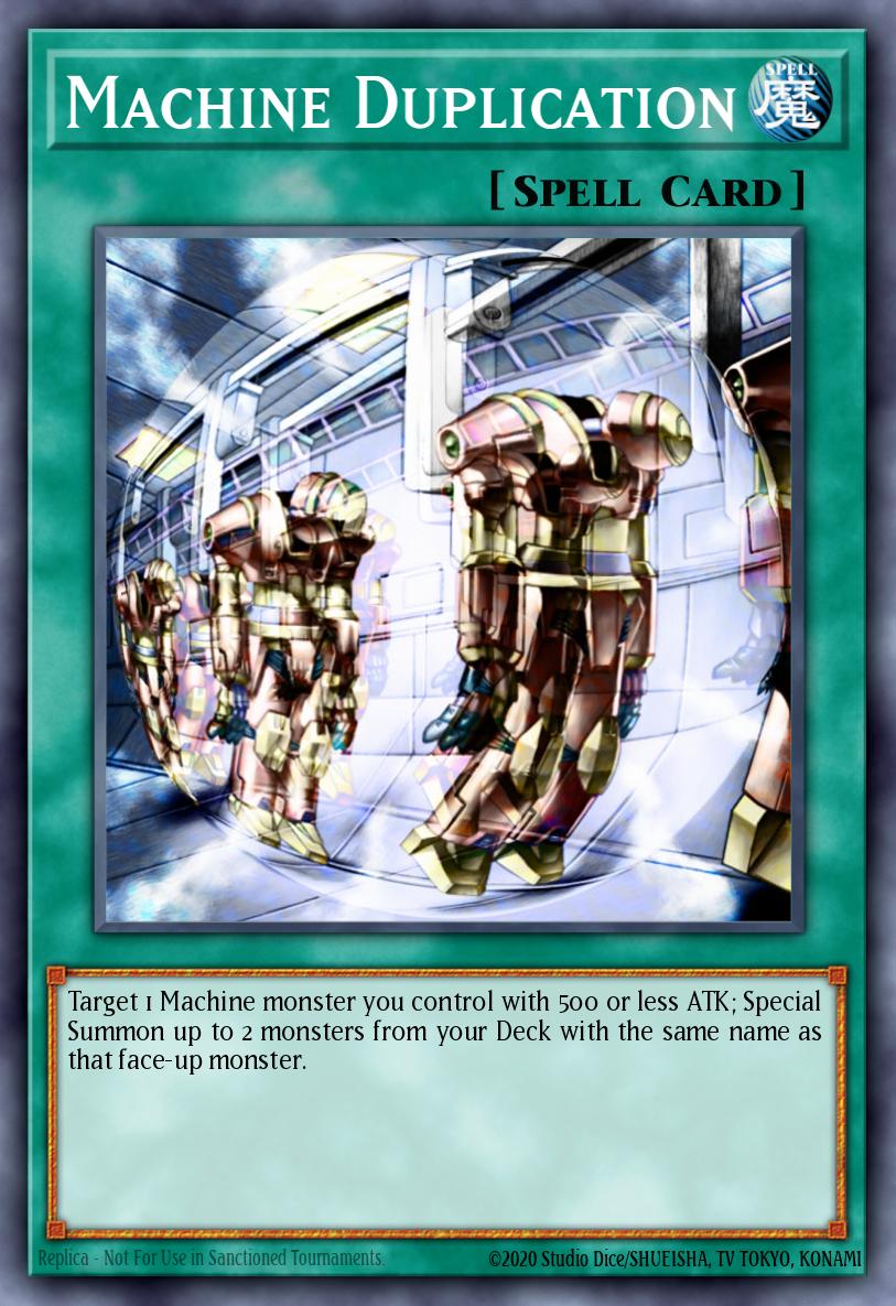 Card image of: Machine Duplication