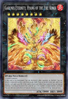 Pojedinačna karta iz seta pod imenom: Garunix Eternity, Hyang of the Fire Kings