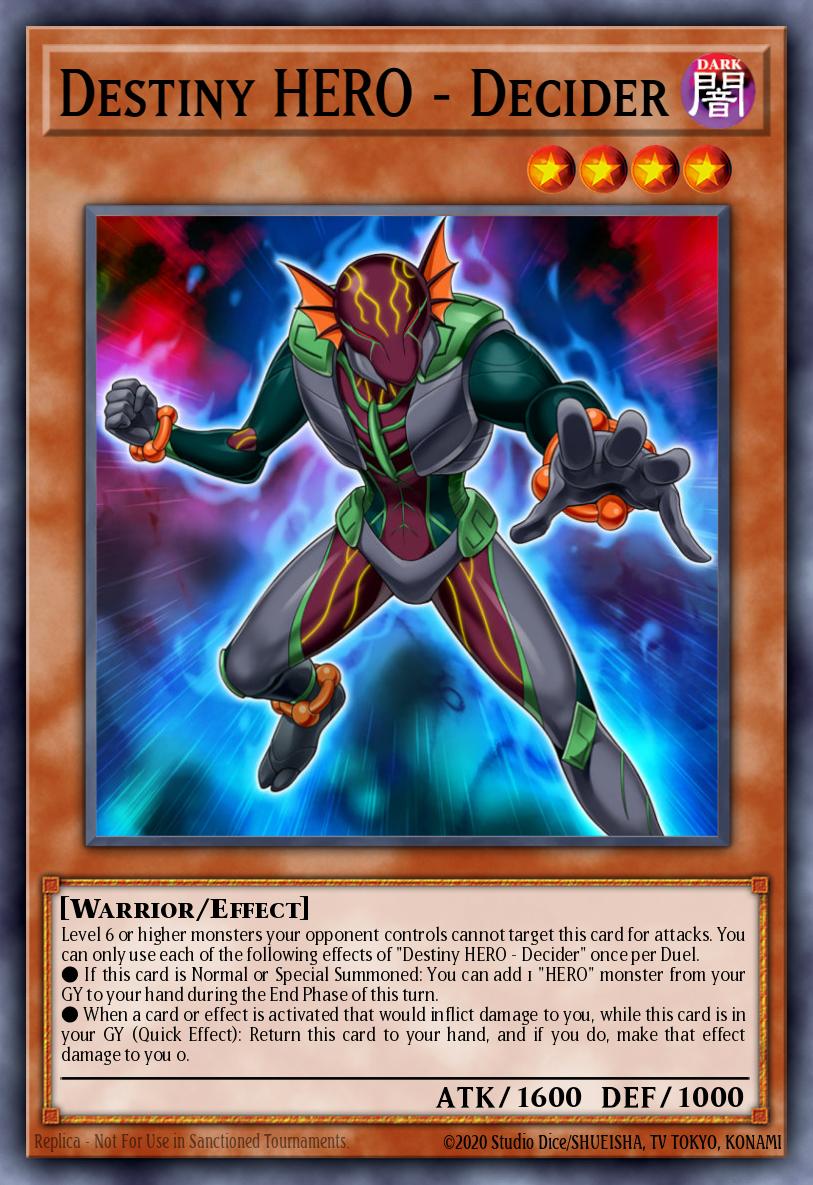 Slika karte: Destiny HERO - Decider