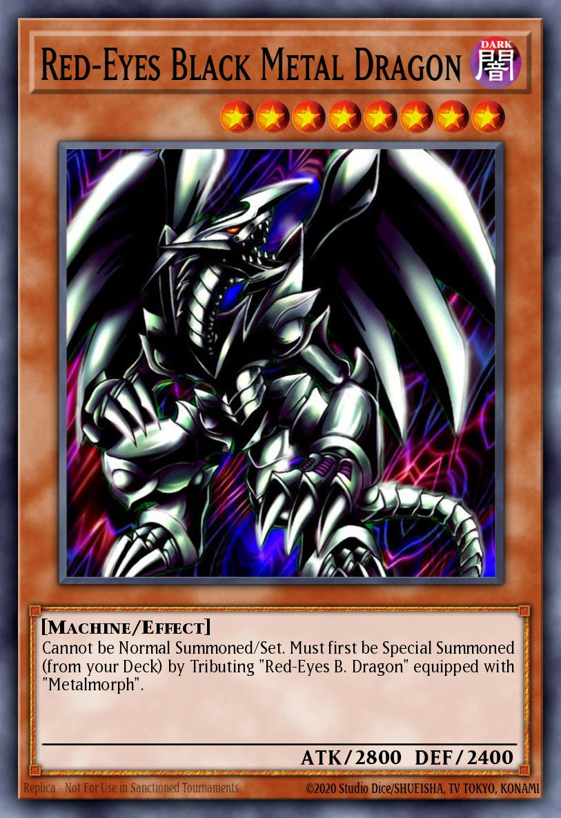 Slika karte: Red-Eyes Black Metal Dragon