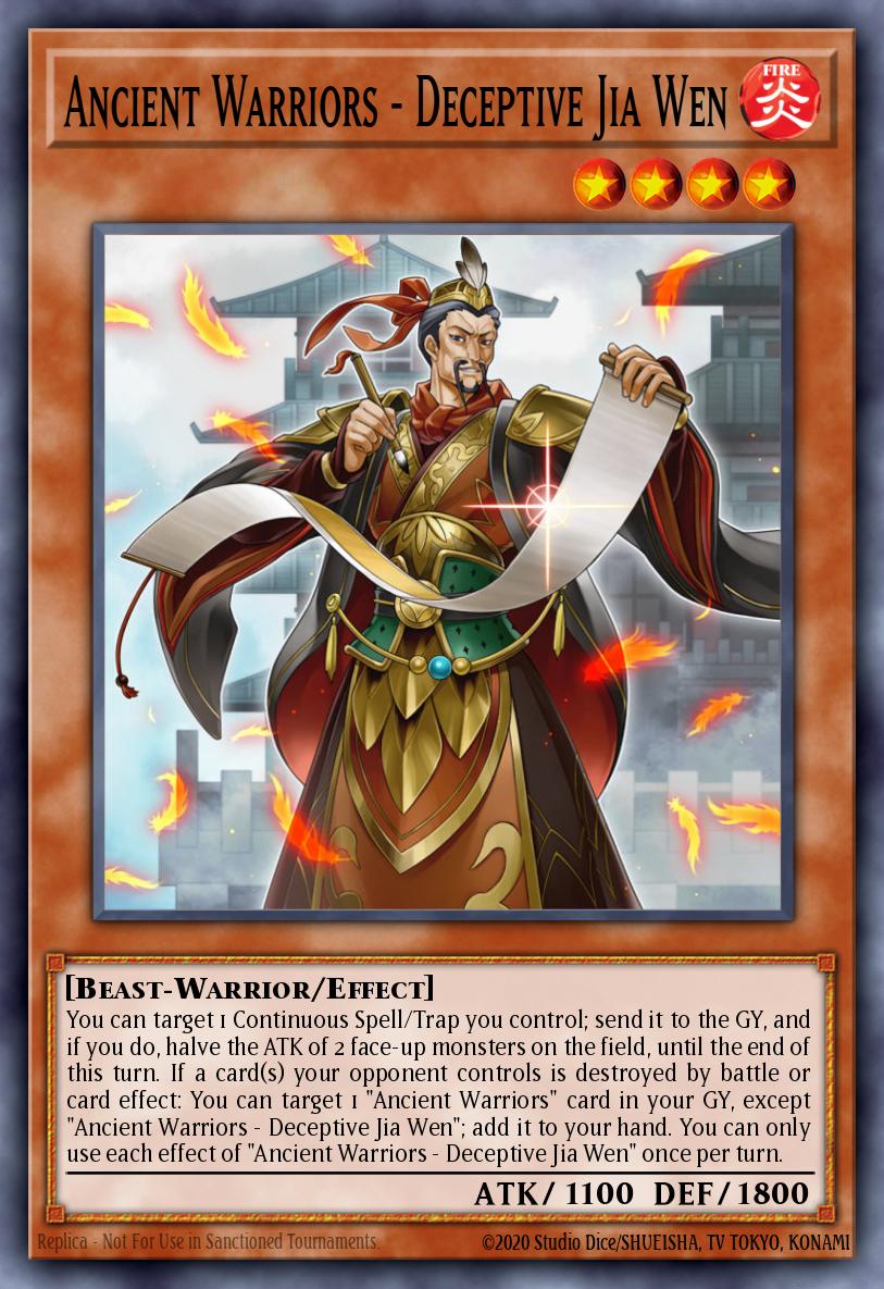 Slika karte: Ancient Warriors - Deceptive Jia Wen