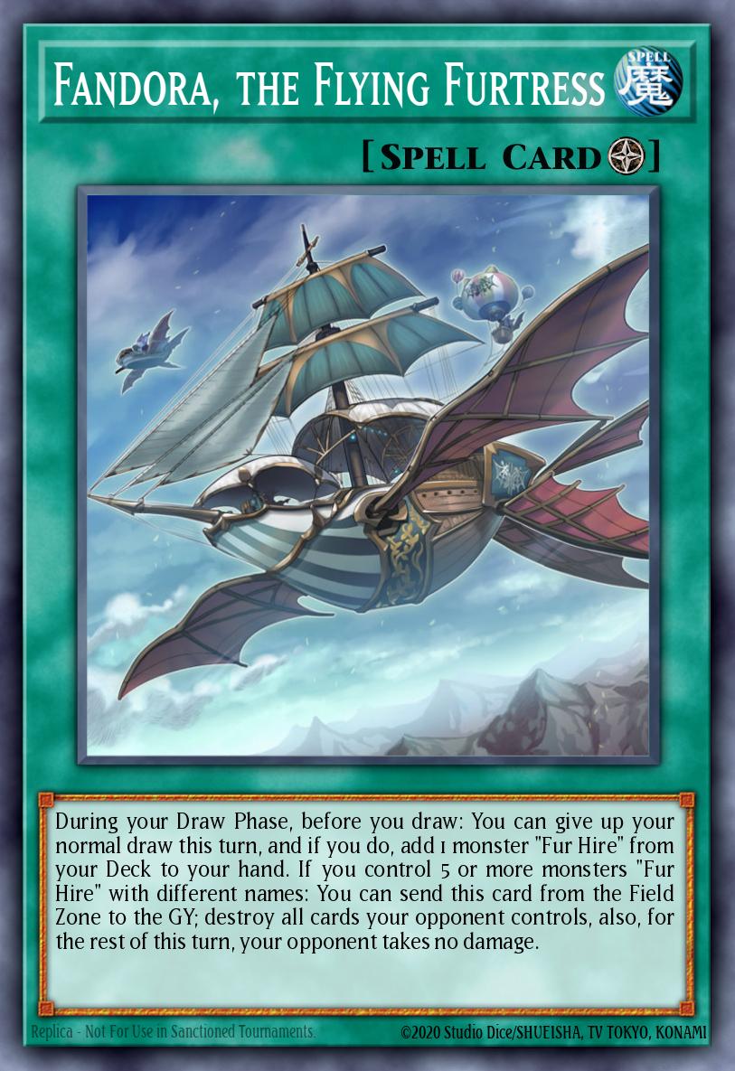 Slika karte: Fandora, the Flying Furtress