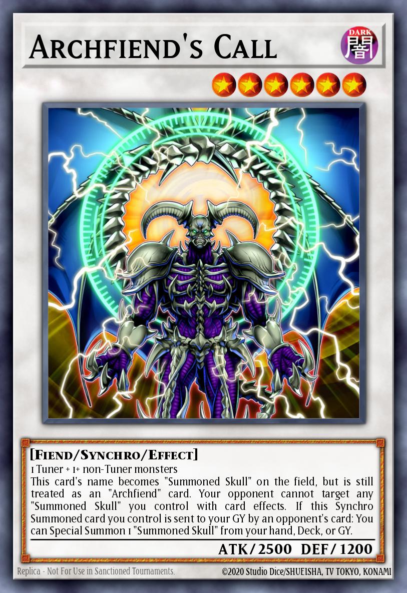Slika karte: Archfiend's Call